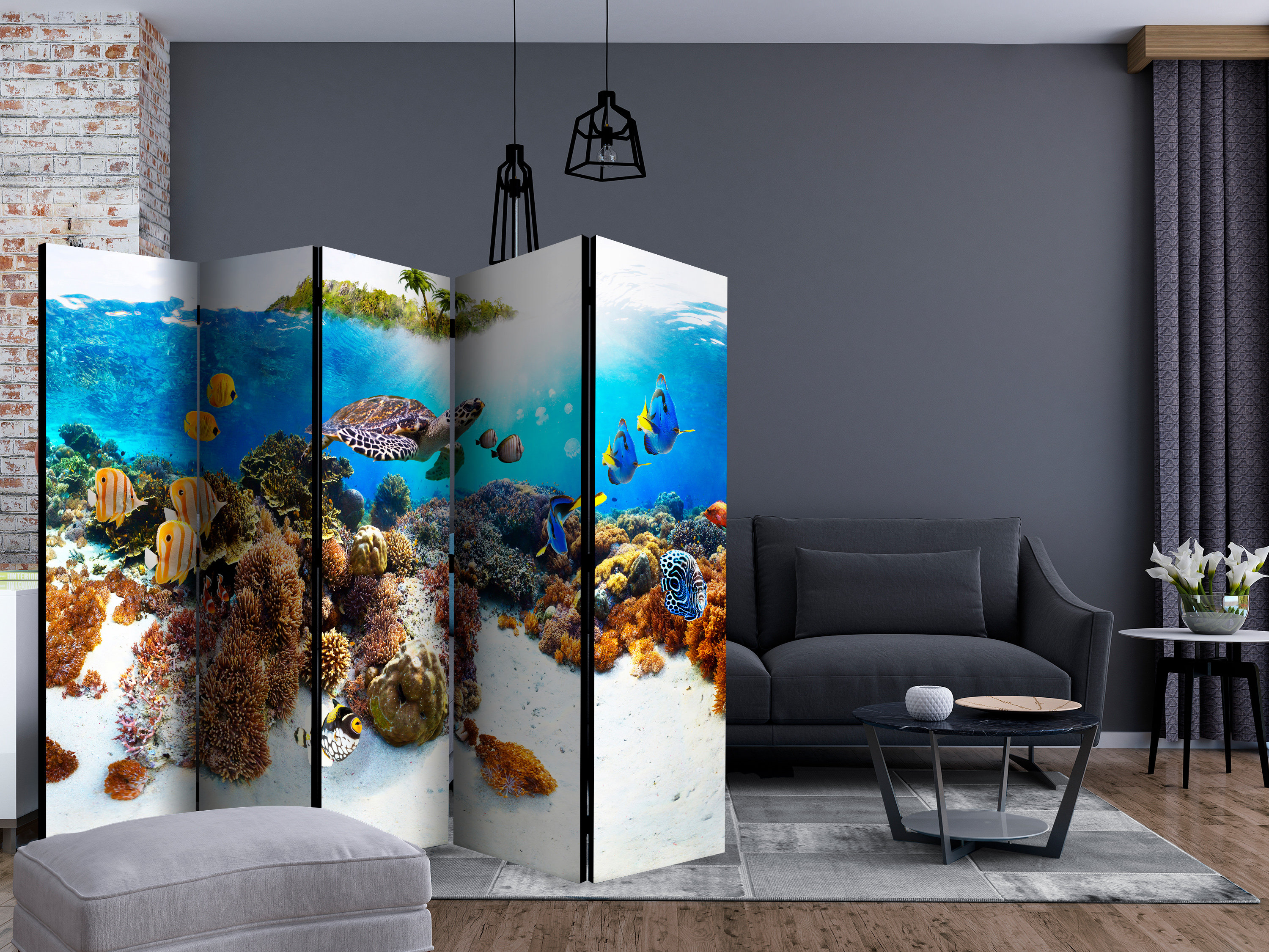 East Urban Home Room Divider - Cay II [Room Dividers] | Wayfair.co.uk